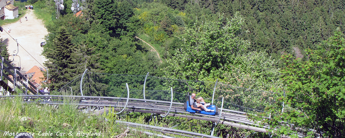 Stresa Reisebüro Lago Maggiore Rodelbahn