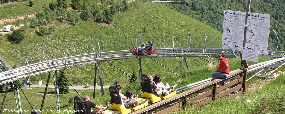 Stresa Reisebüro Lago Maggiore Rodelbahn