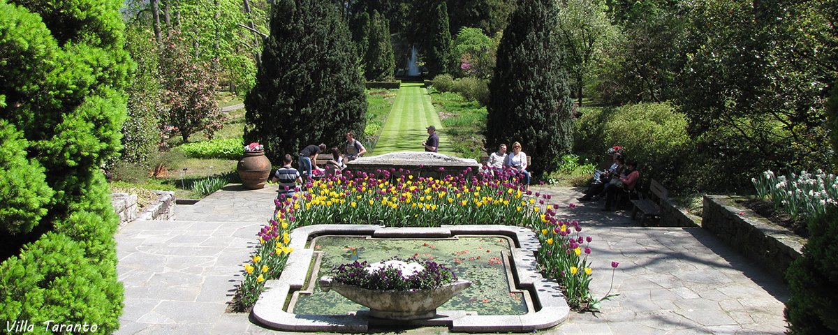 Stresa Reisebüro Maggioresee Reisegruppen Garten Tour